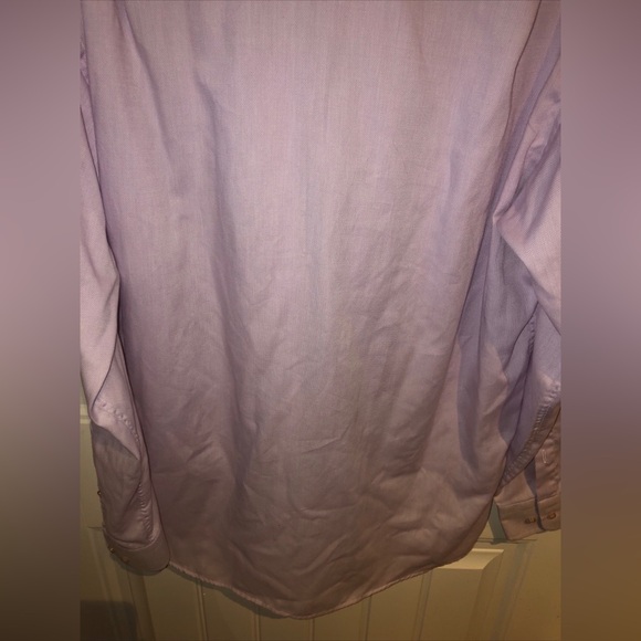 Yes Saint Laurent Mens Dress Shirt Button Up Authentic Size L Made In Italy - Picture 6 of 8